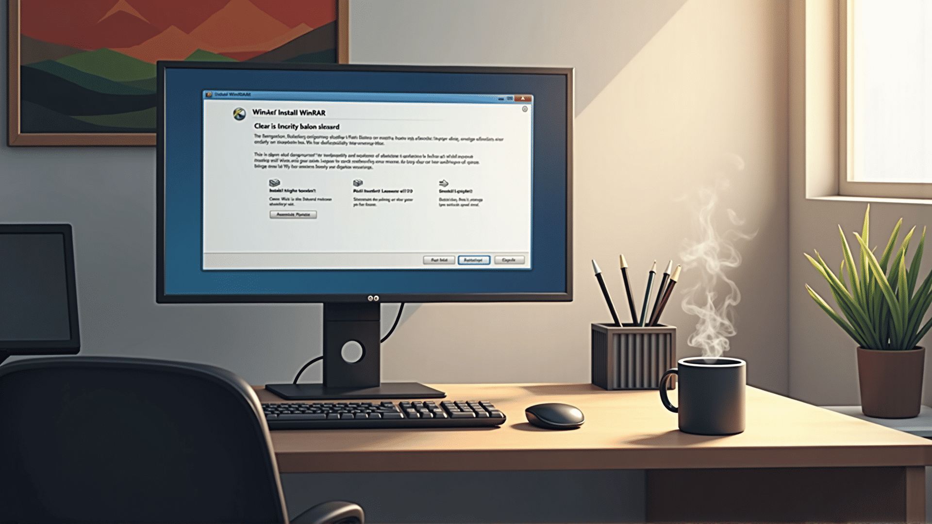 Install WinRAR guide